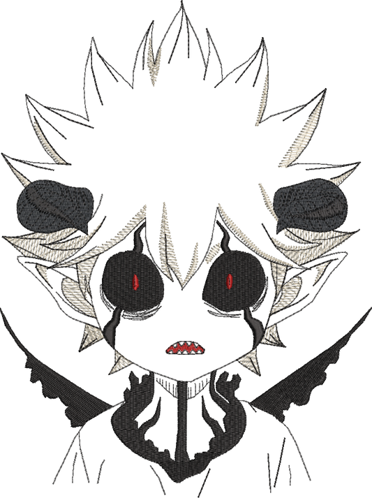 felpa demone liebe ( black clover)