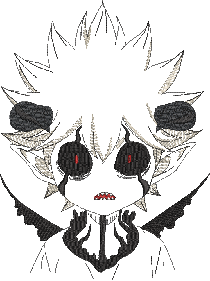 felpa demone liebe ( black clover)